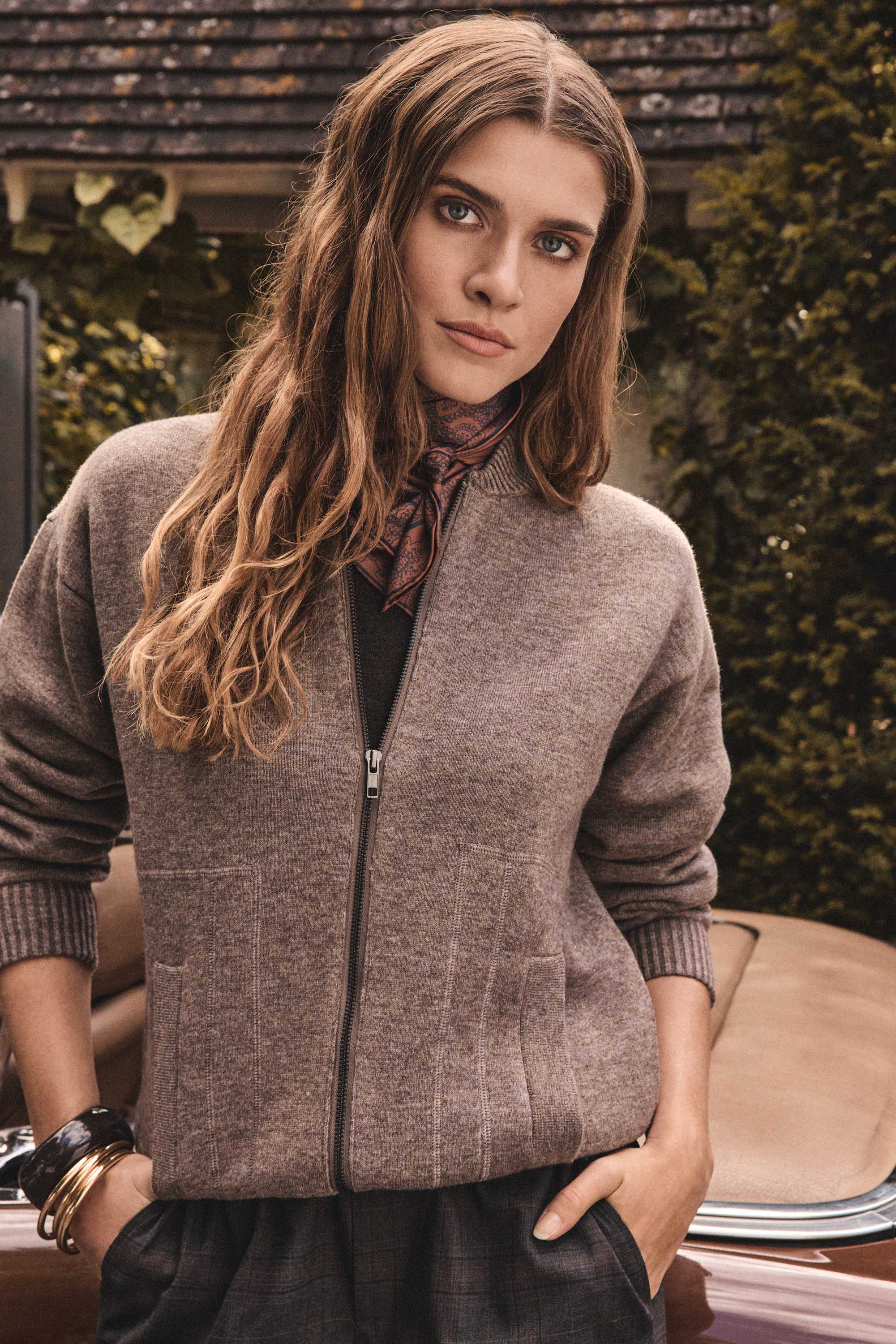 Unisex wool bomber jacket BAROUDEUR