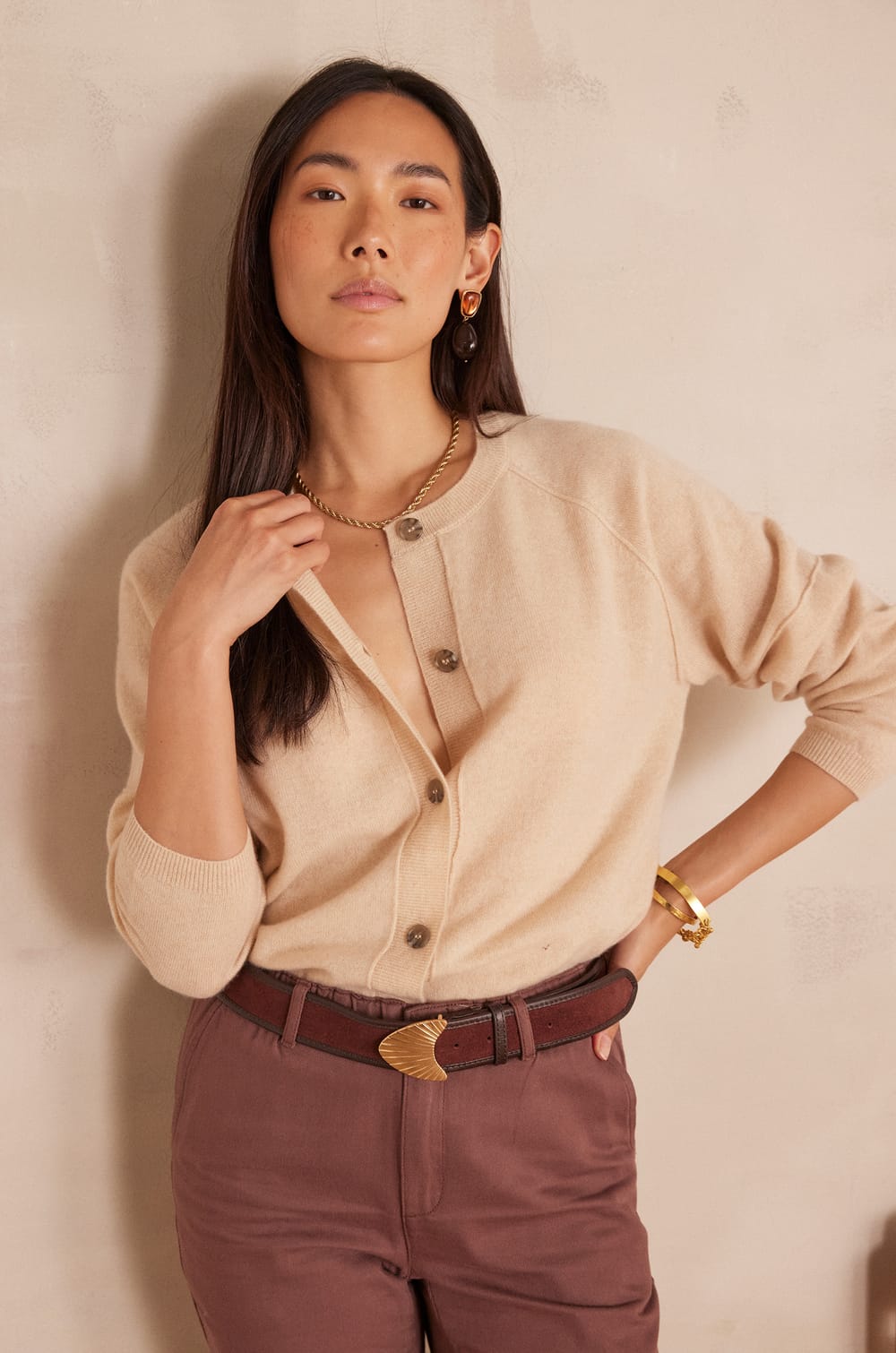 BILLY cashmere Cardigan