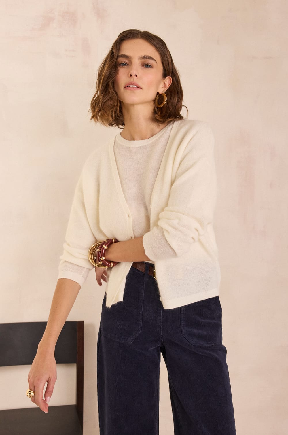 PAOLO Long-Sleeved Cardigan