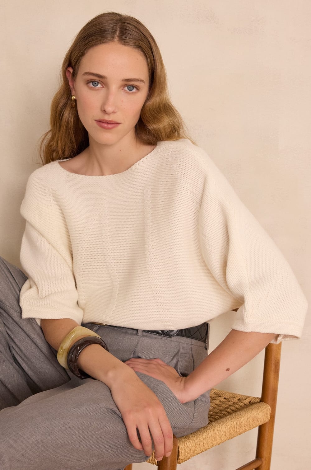 BAMBOU jumper 100% wool