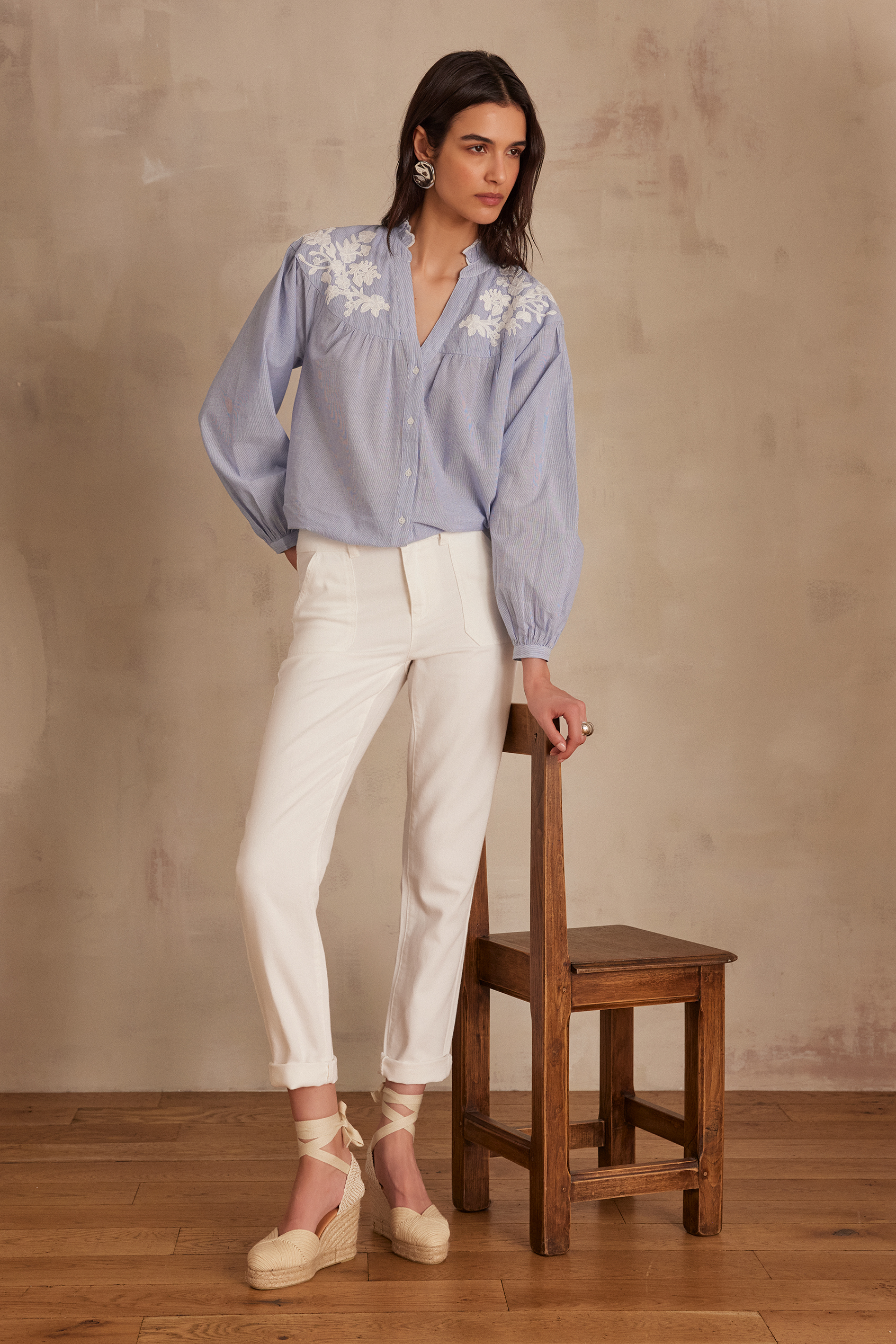 NALLA cotton chino jean