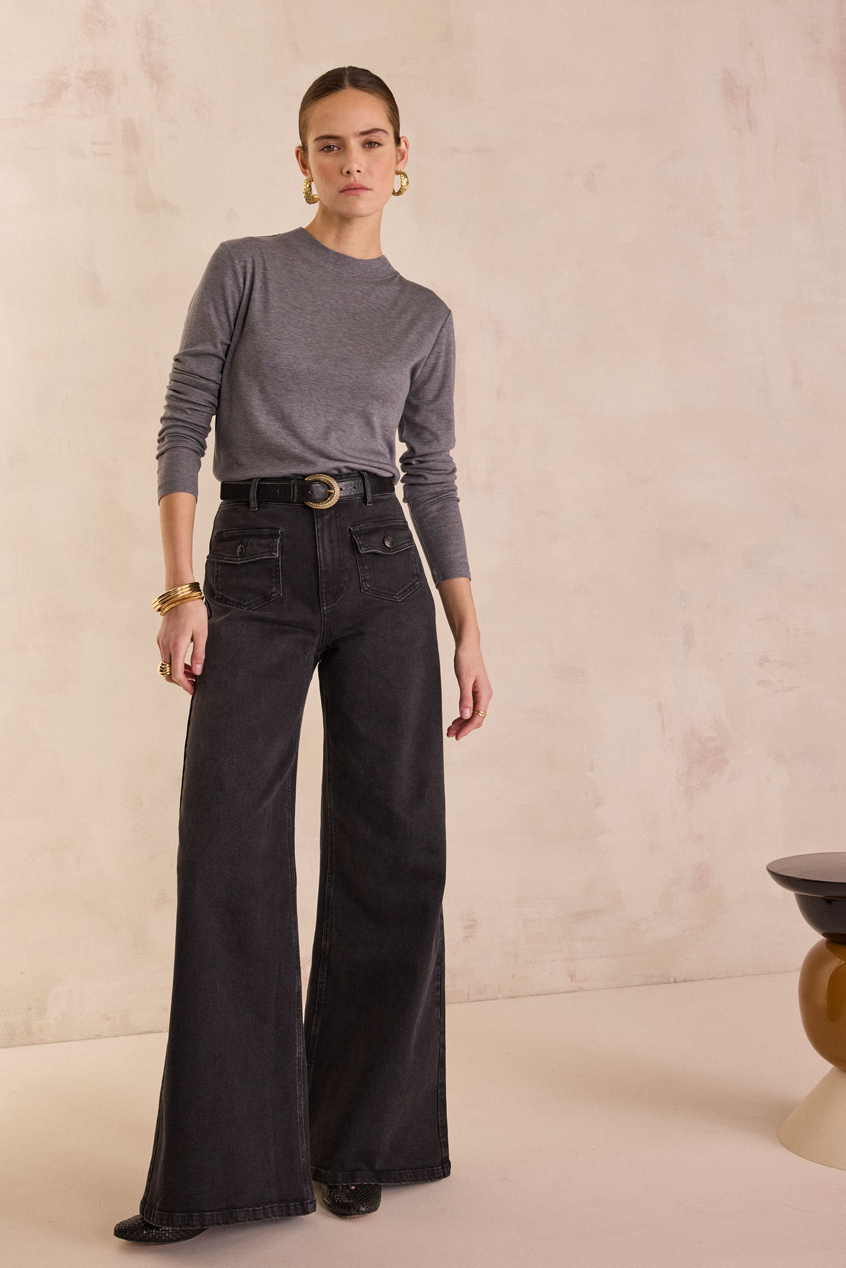 ROMAIN wide-leg jeans