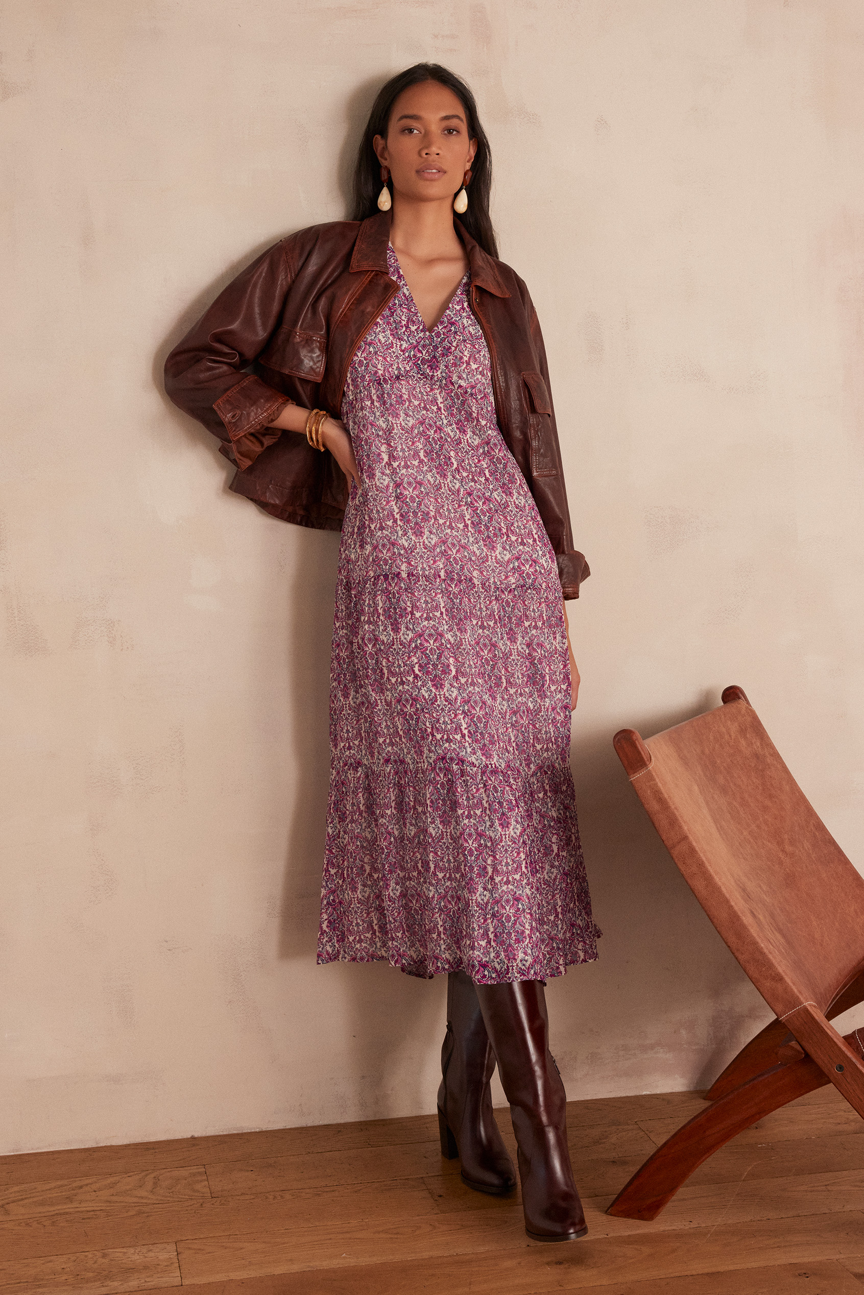 ALBINA printed Dress