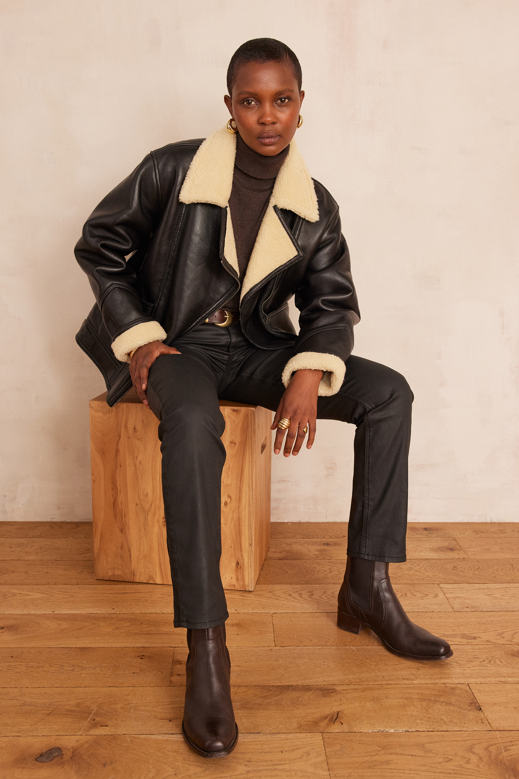 FOLIO leather jacket