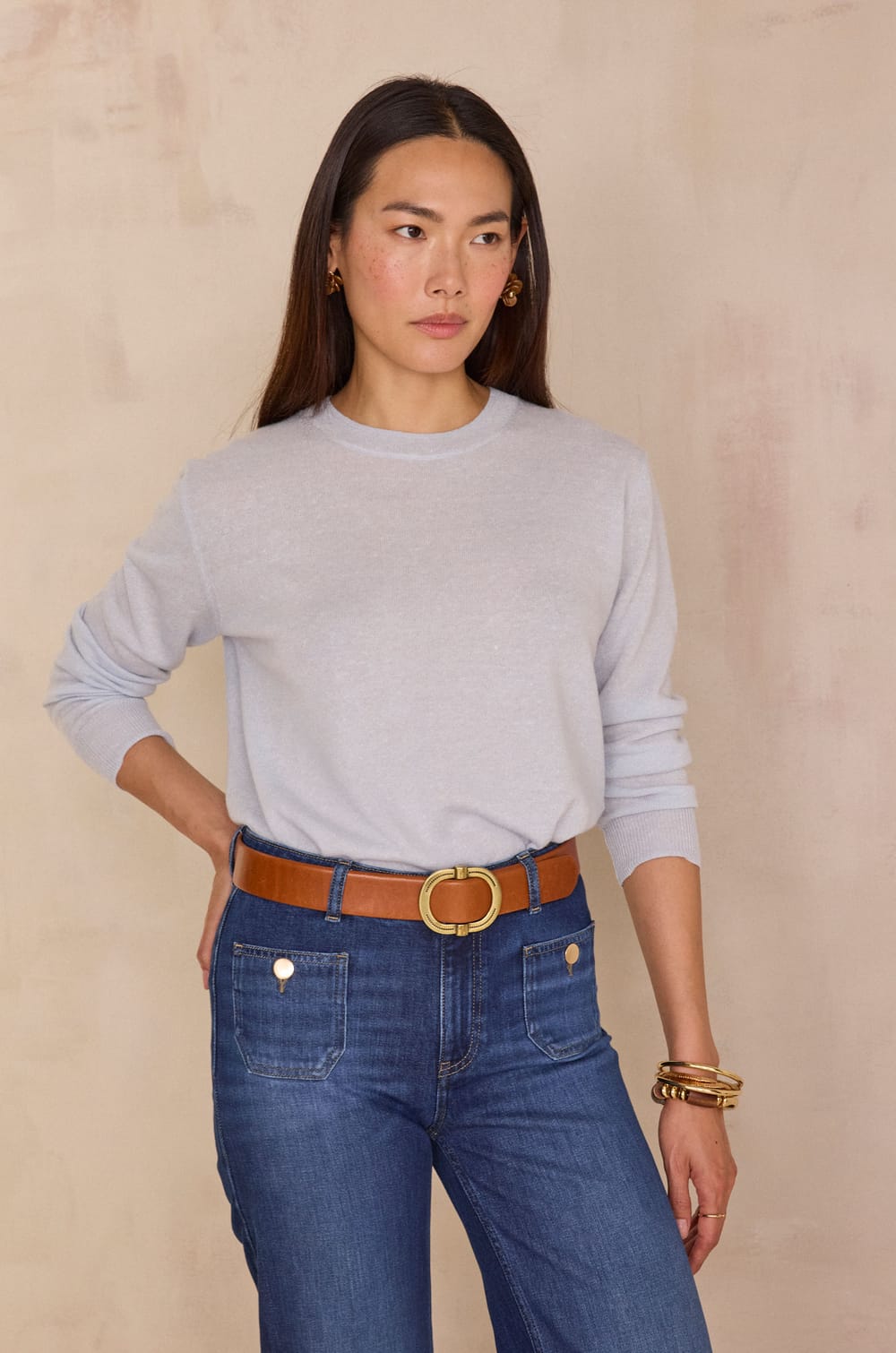 Fine long-sleeved jumper PRINCE