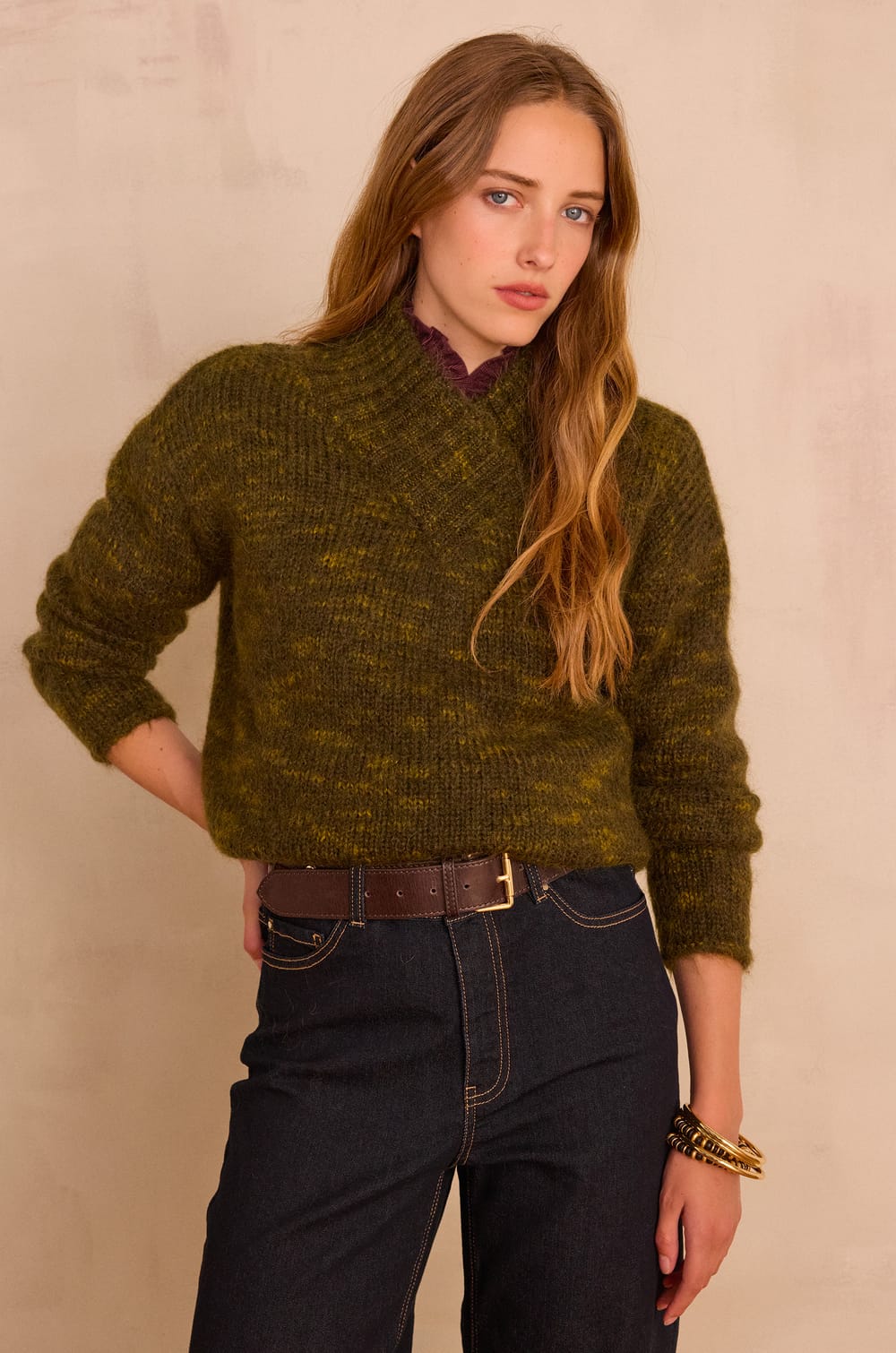 BRONSON mohair and wool jumper