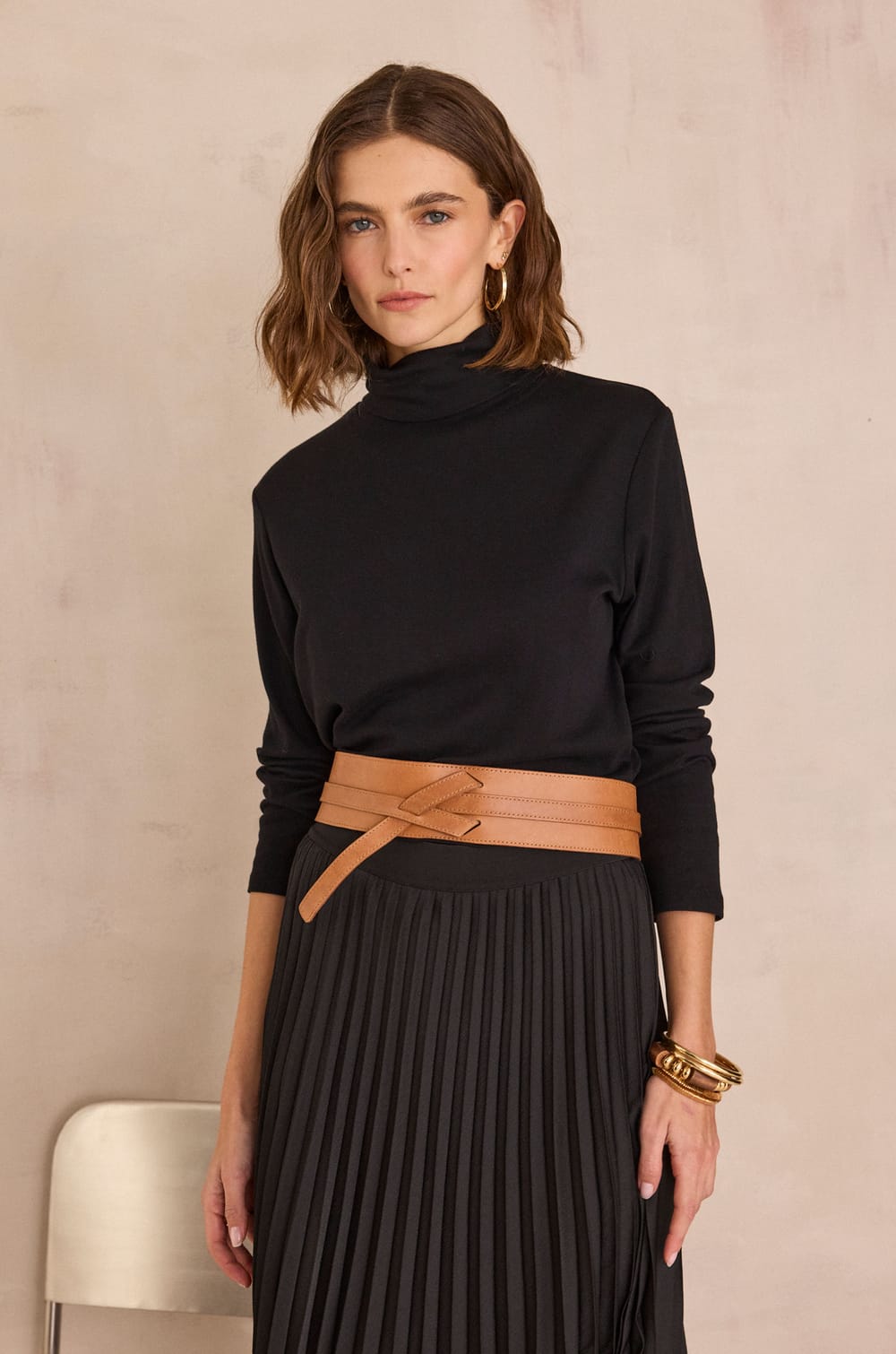 FERGUIE roll neck T-shirt