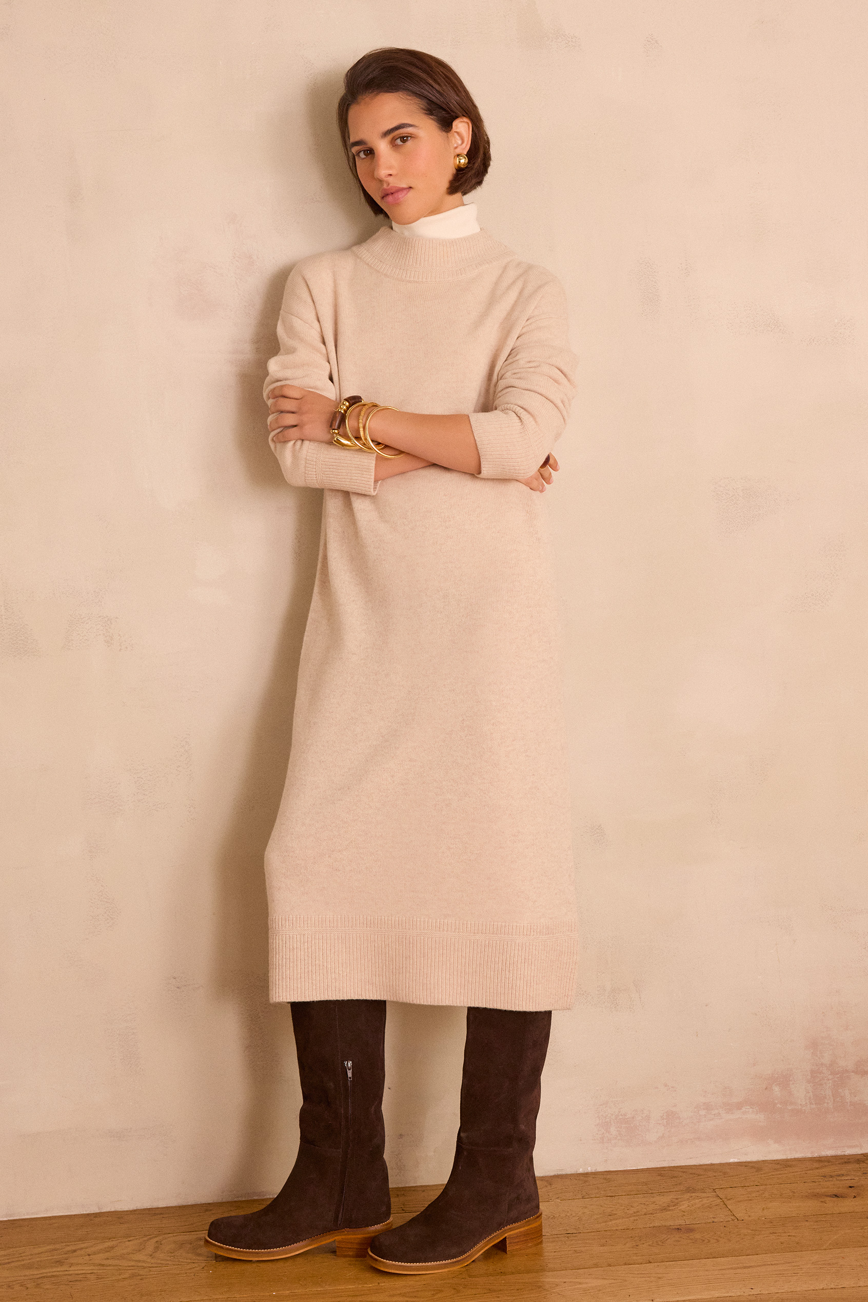 ROXANA Wool Dress