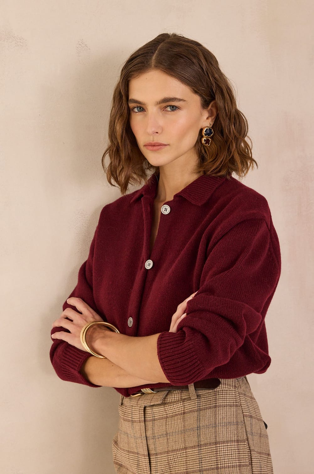 PETER long-sleeved cardigan