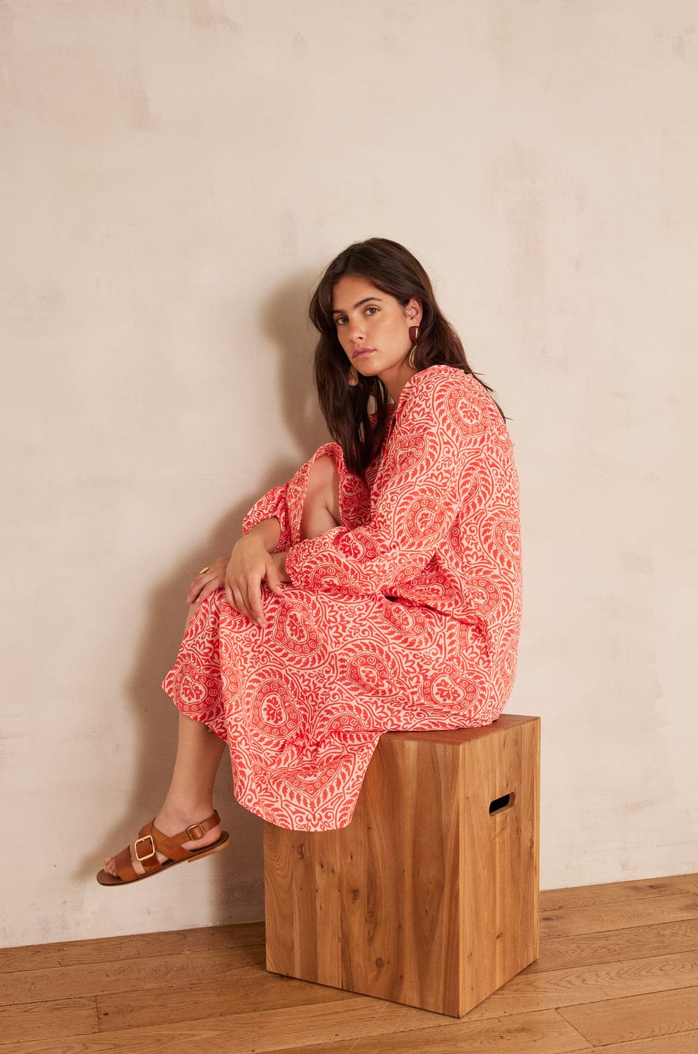 ROMANA long cotton dress