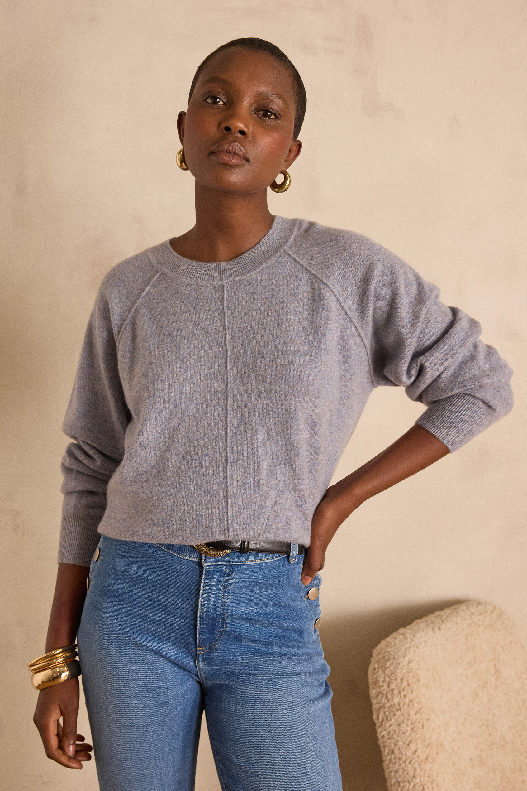 100% cashmere 2-ply jumper ARY