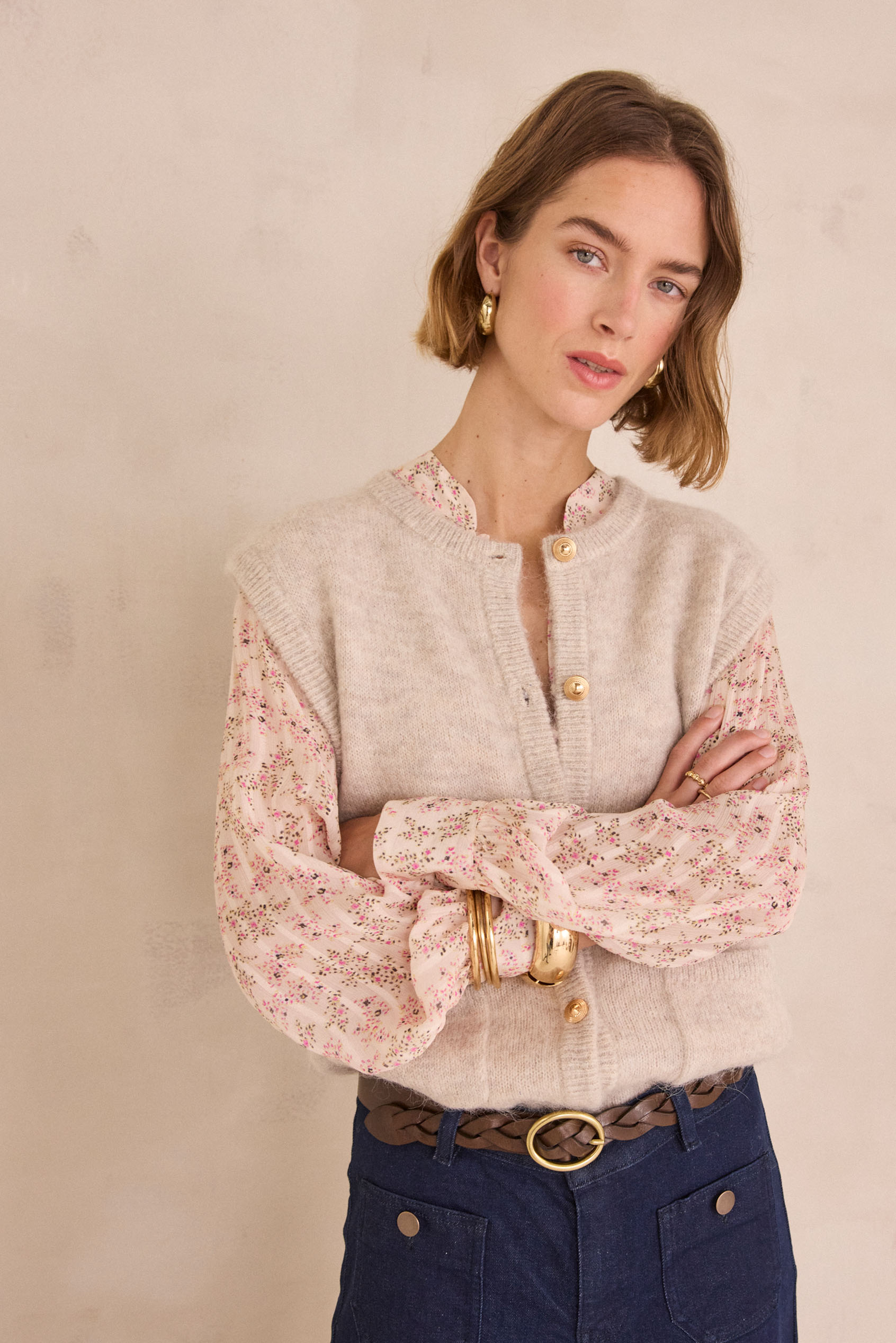 Gilet sans manches POLKA