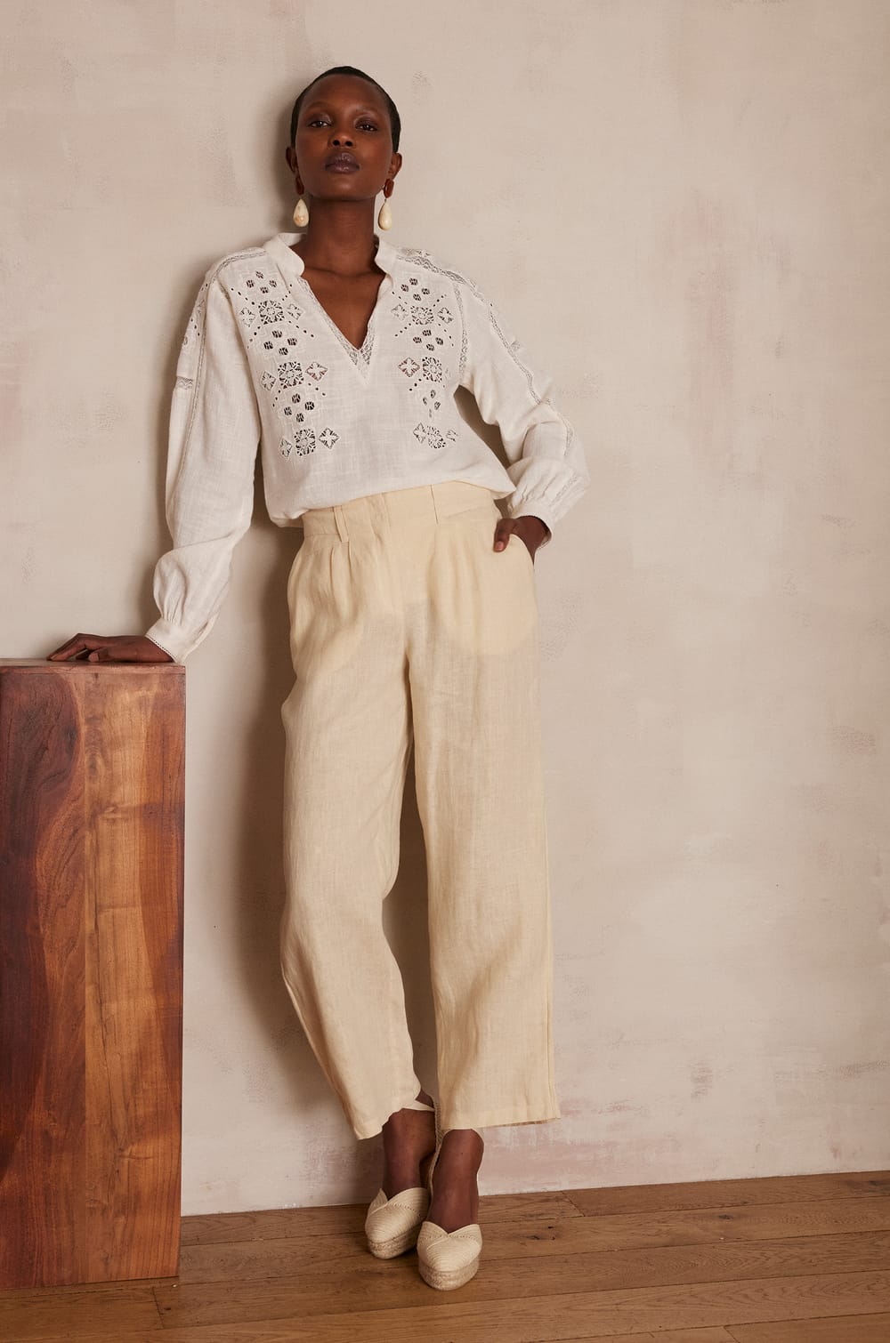 BASTIEN Trousers in LINEN