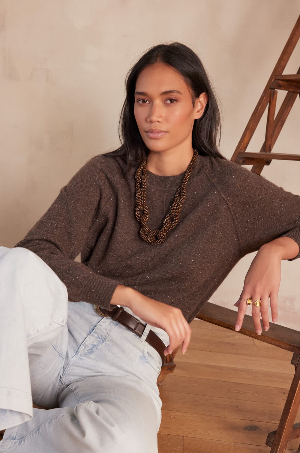 100% cashmere 2-ply jumper ARY BIS