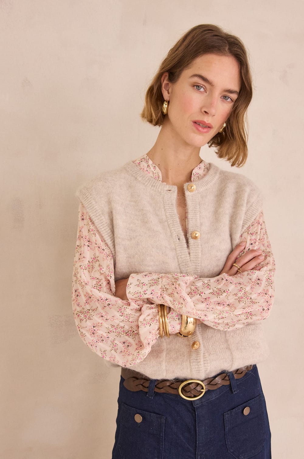 Gilet sans manches POLKA