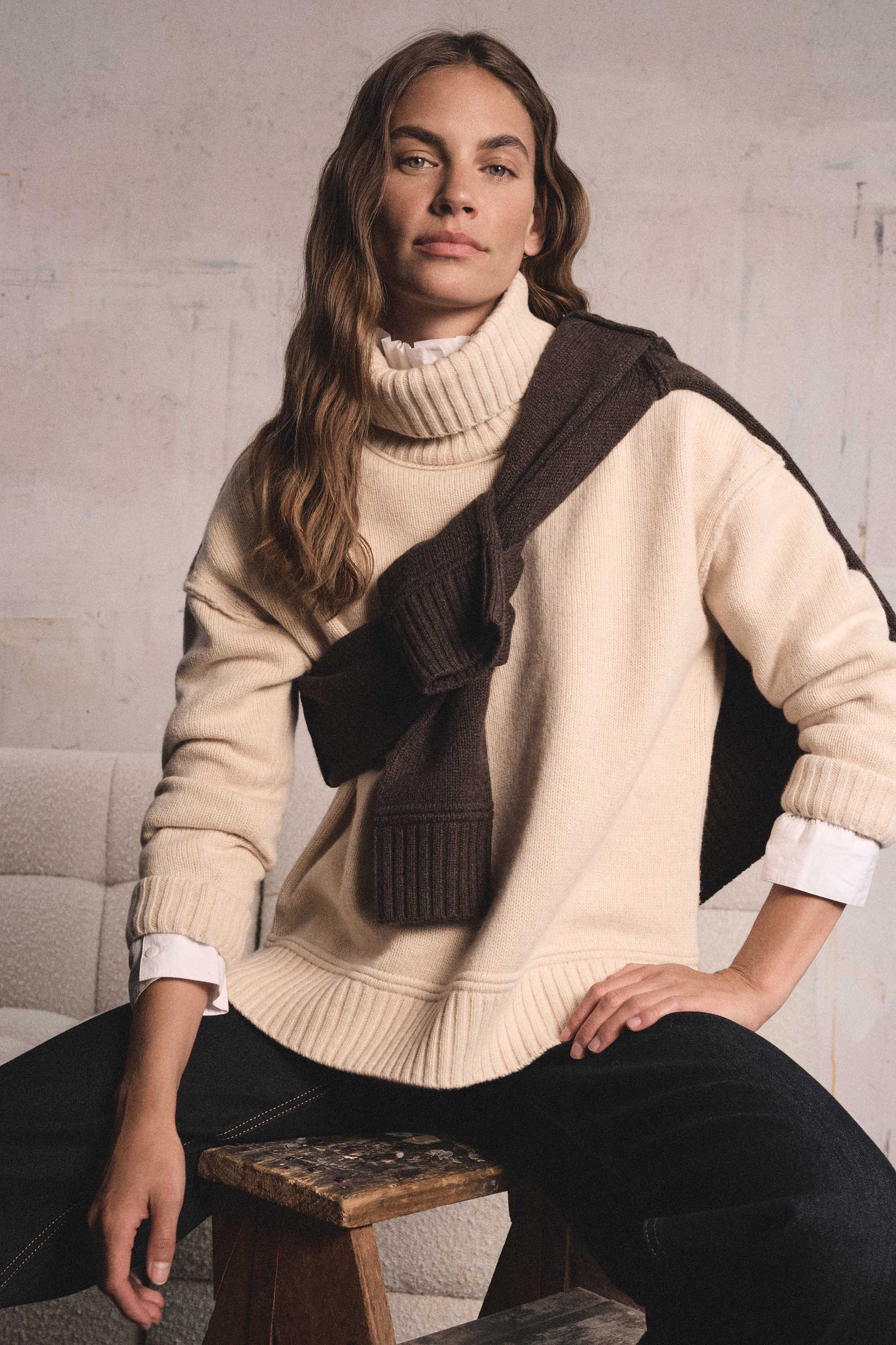 BRANDO jumper in 100% wool