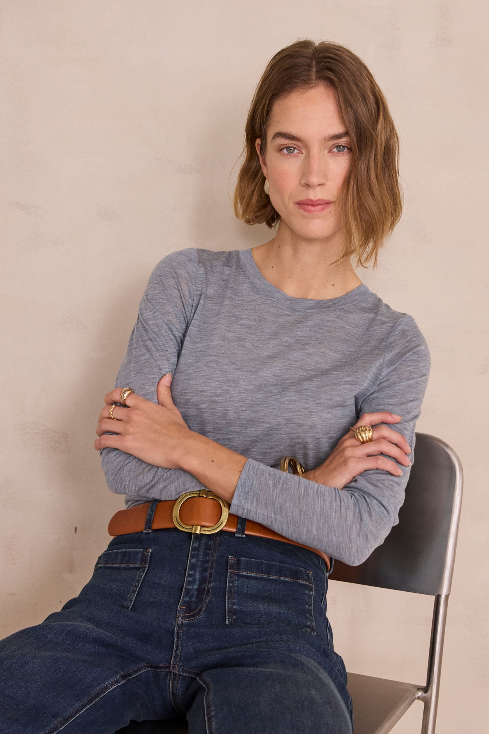 ANAIS wide leg jeans