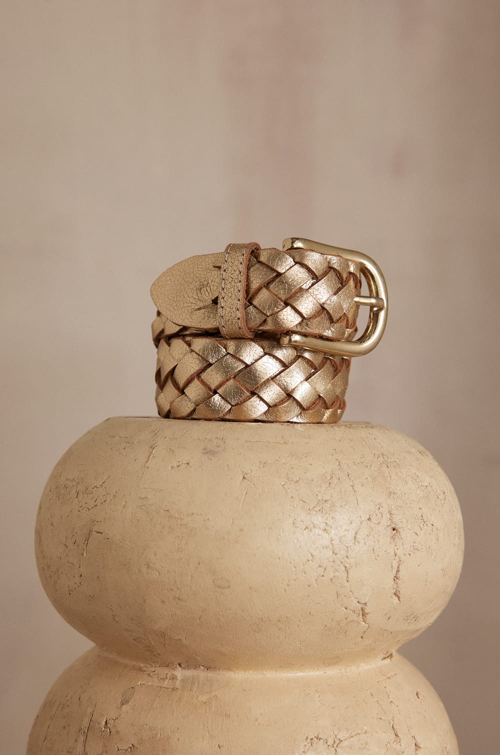 VALENTIN braided belt