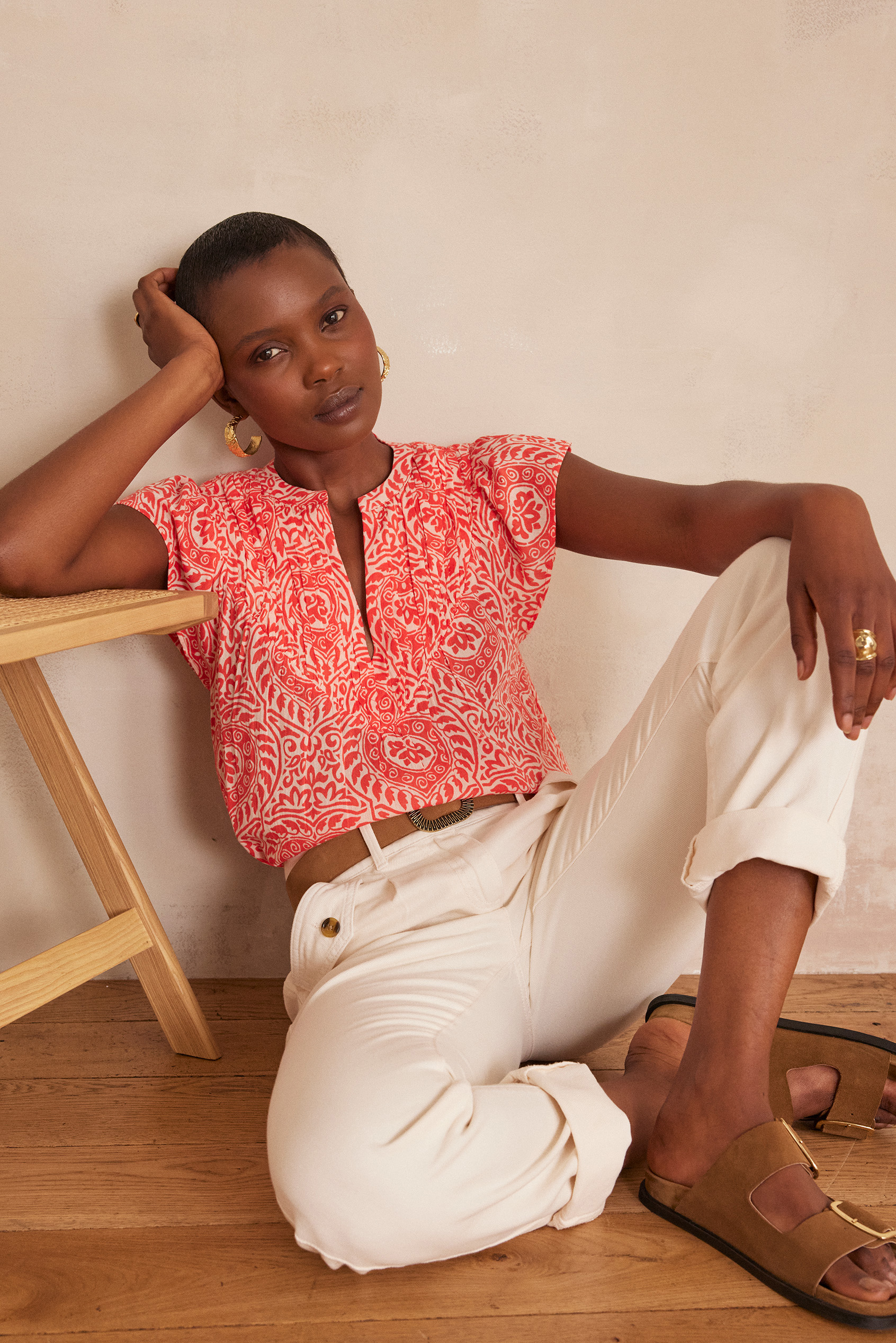 BILLIE cotton blouse