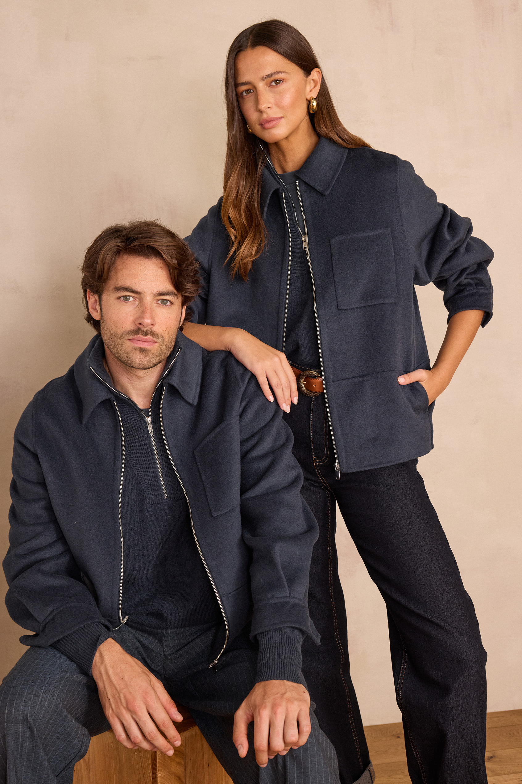 Unisex wool jacket AUDACIEUX