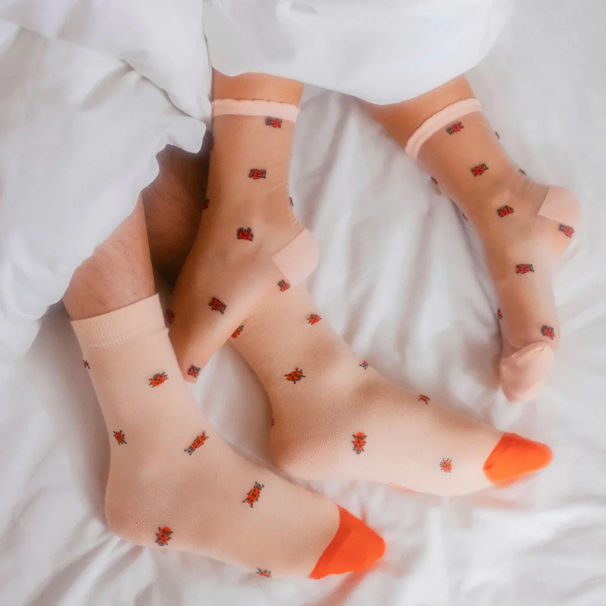 Chaussettes Coccinelle