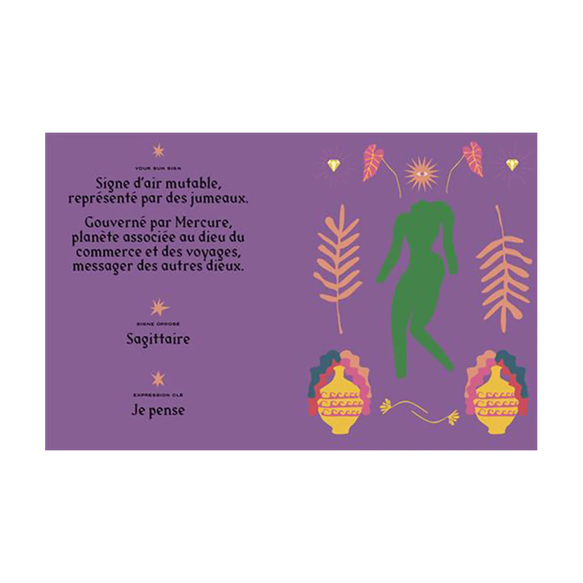 Livre Astrologie signe Gémeaux