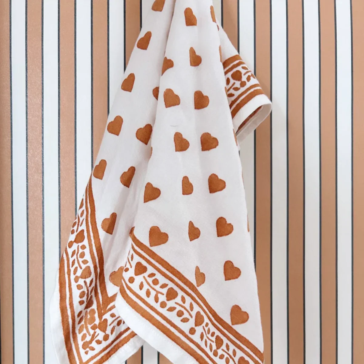 Foulard Love Cannelle - 50 cm