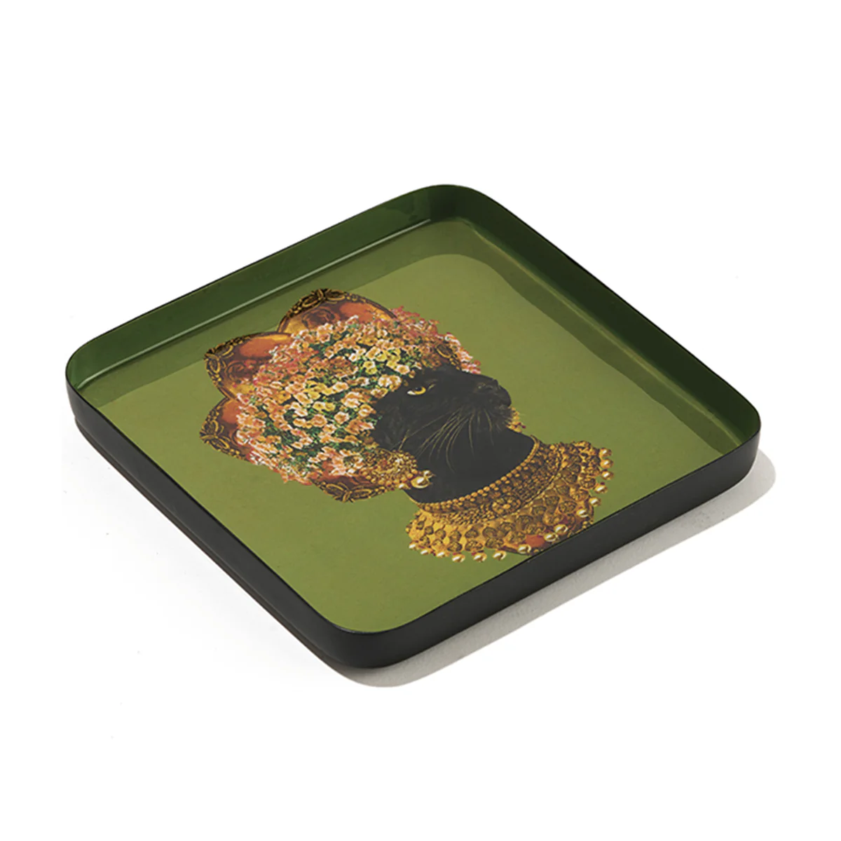 Vide-poche carré Baghera - 15 × 15 cm