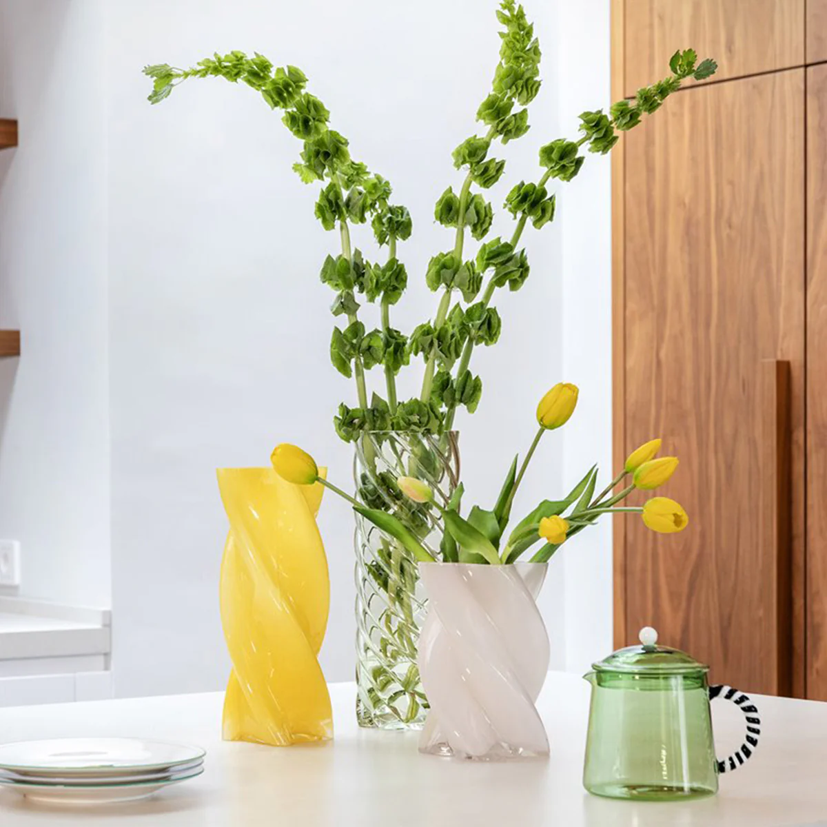 Vase Marshmallow Opaque - Rose