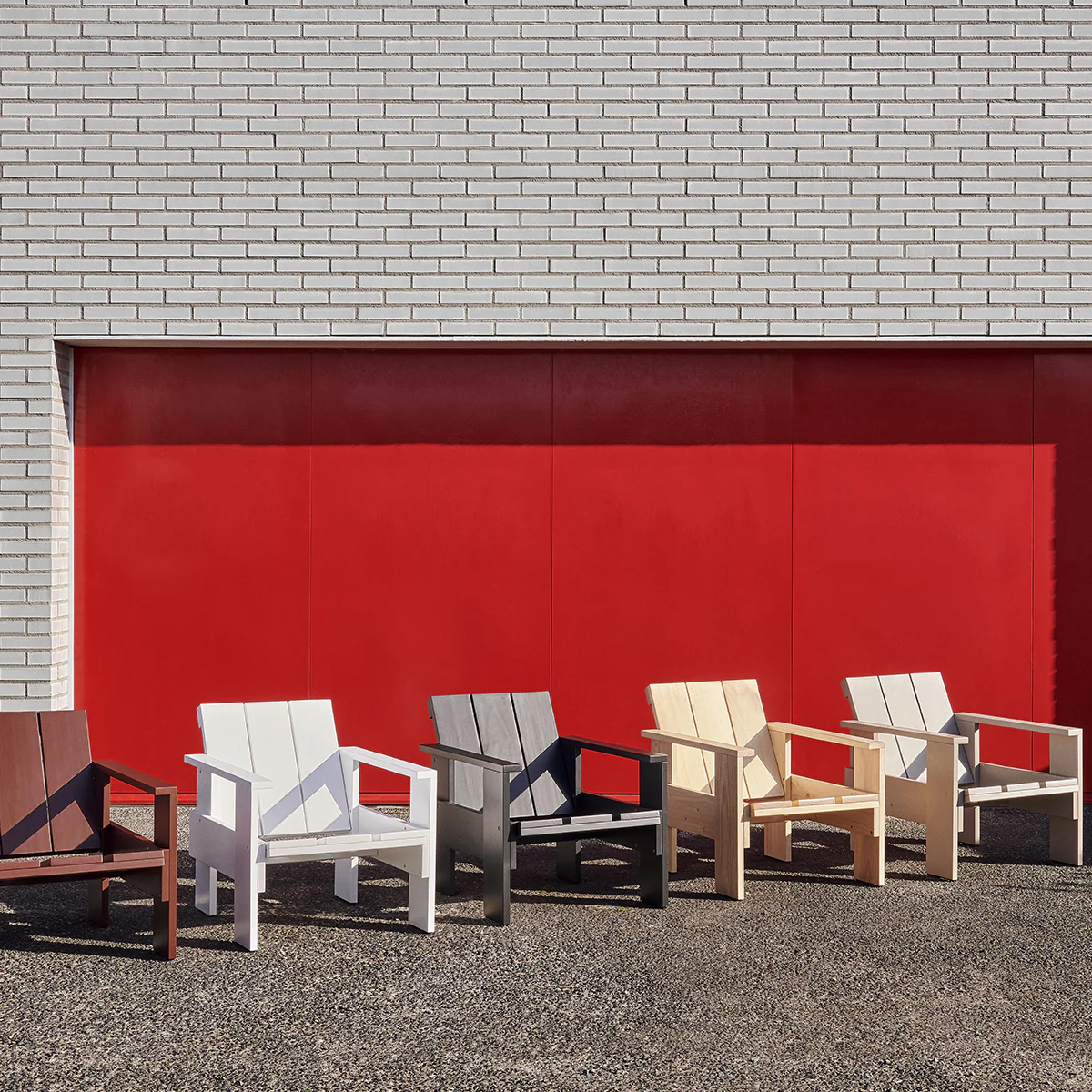 Chaise Longue Crate - London Fog - 77 x 64,5 x 58 cm