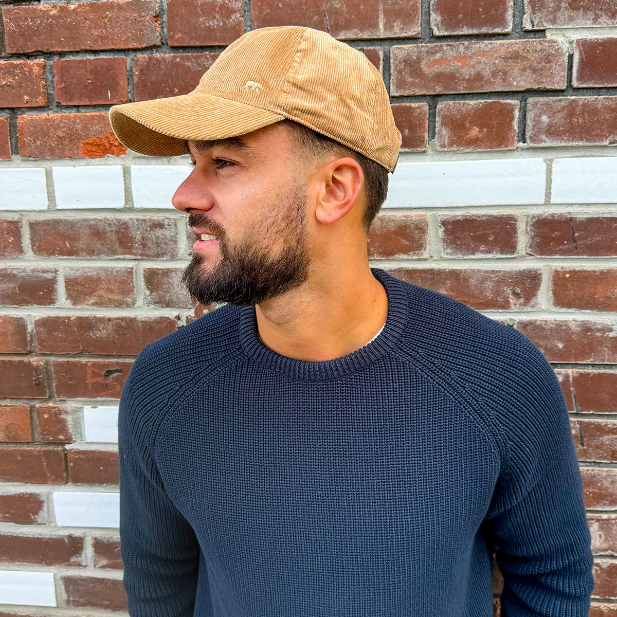 Casquette en Velours Willow - Sable