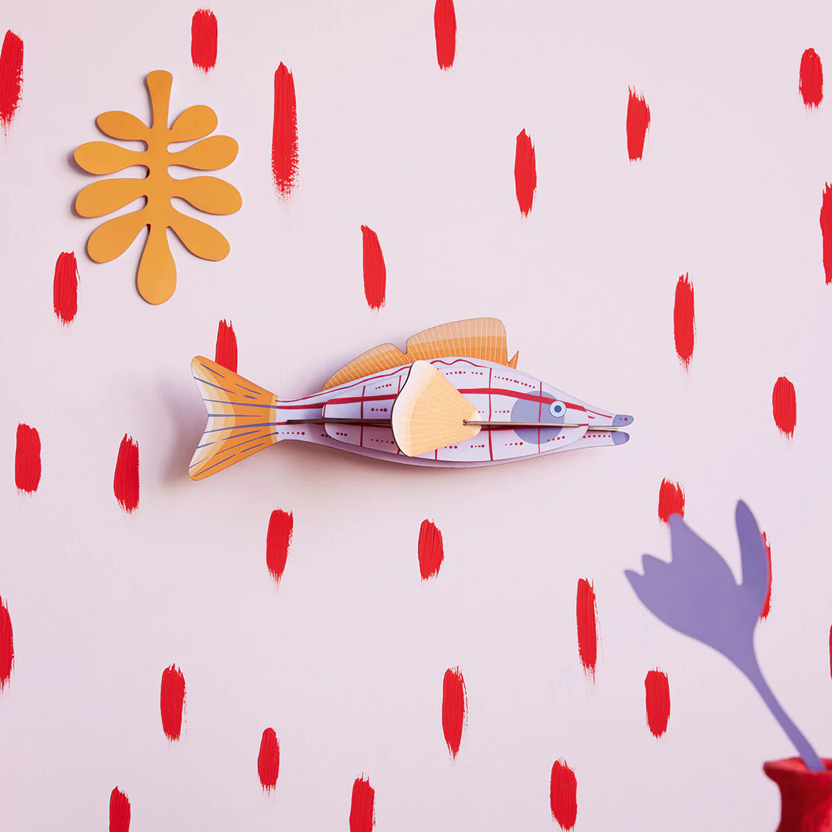 Décoration Murale Poisson Longnose Hawkfish