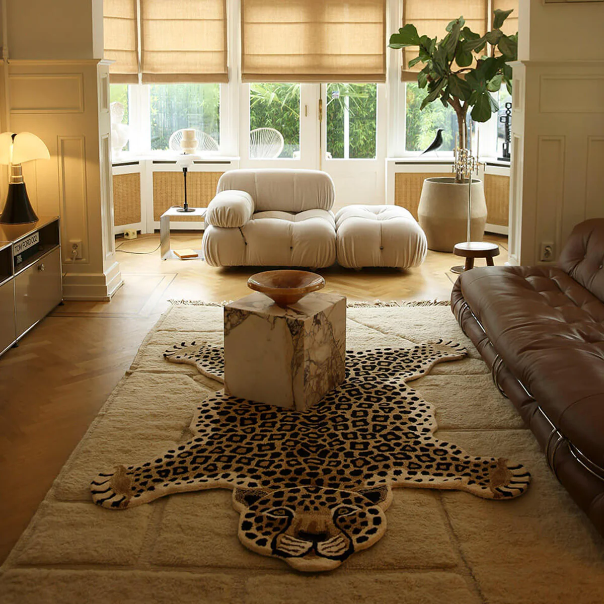 Tapis Loony Leopard