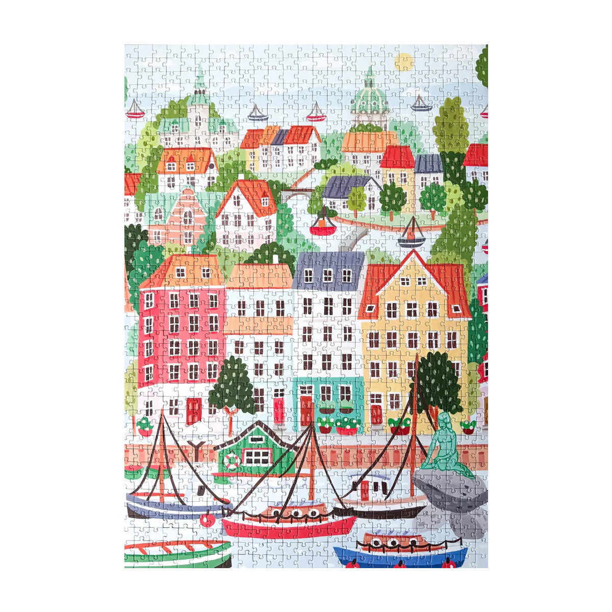 Puzzle Copenhague - 1000 pièces