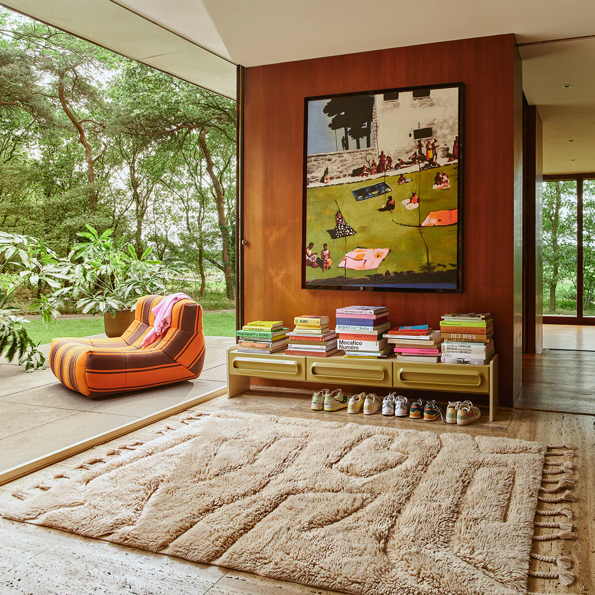 Tapis Limitless en laine - 140 x 200 cm