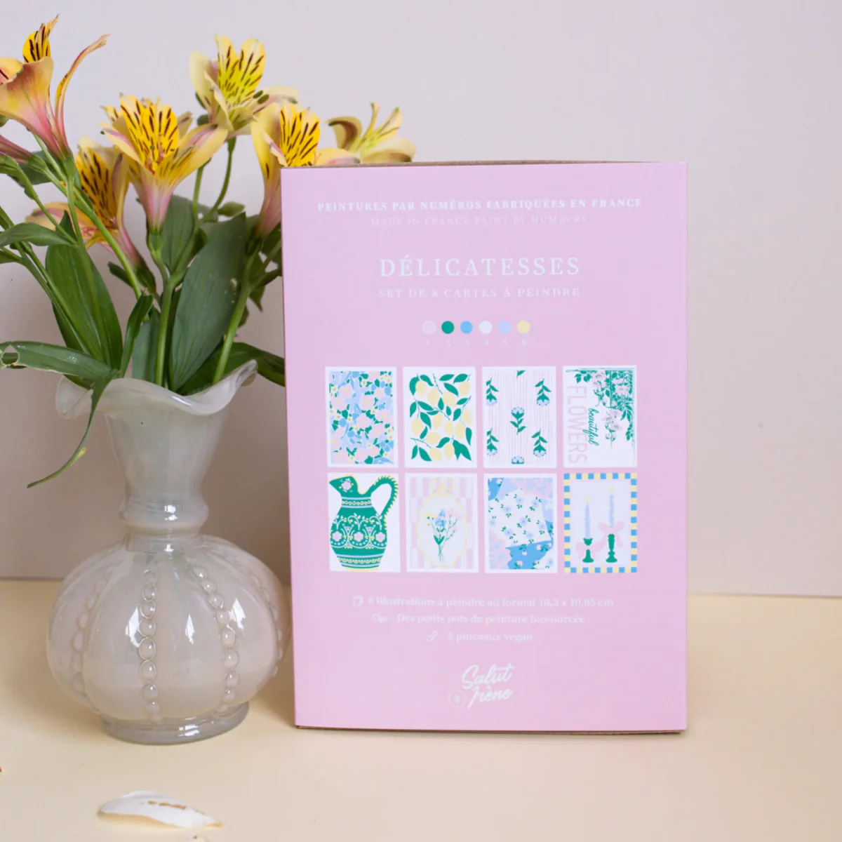 Set de peinture délicatesses