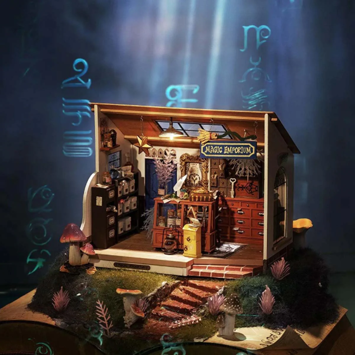 Kit DIY Maison Miniature Kiki's Magic Emporium