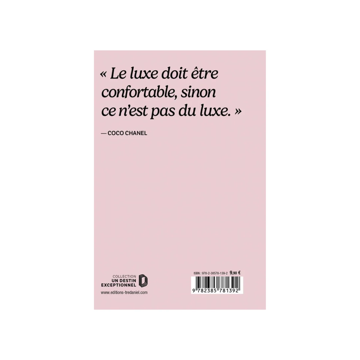 Livre Chanel - Un destin exceptionnel