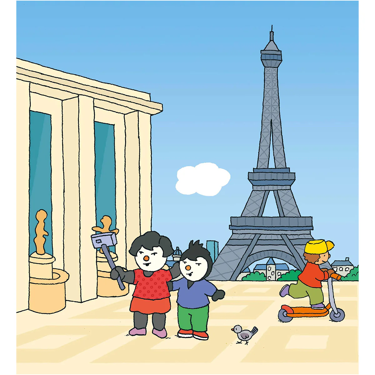 T'Choupi Visite Paris