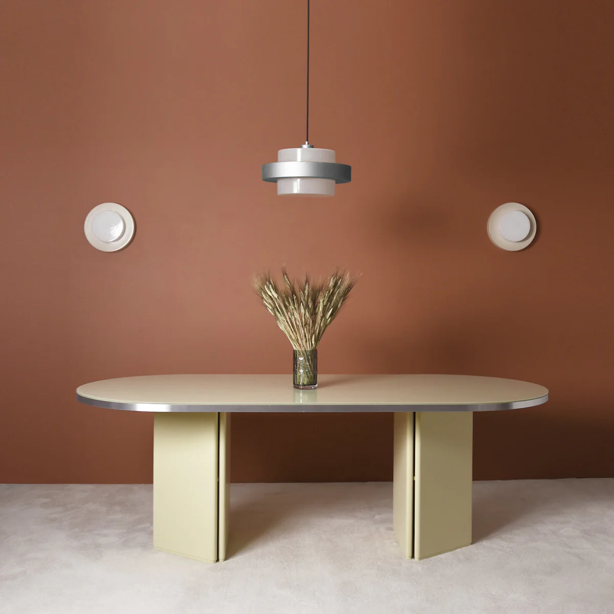 Suspension Lia - ø 40 x 18 cm - Argent