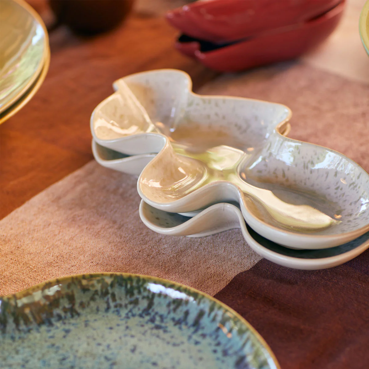 Bol Shell Serving - L 28 cm x l 16 cm - Huître