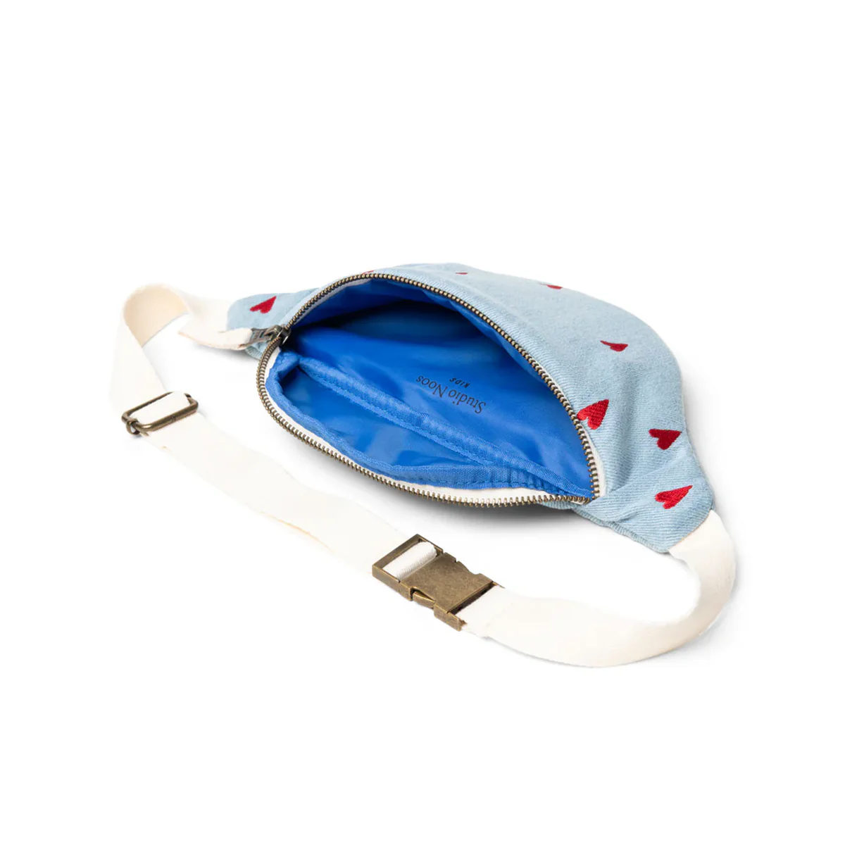 Mini Banane Denim Coeurs