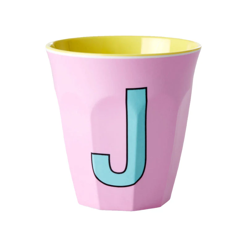 Gobelet Lettre J en mélamine