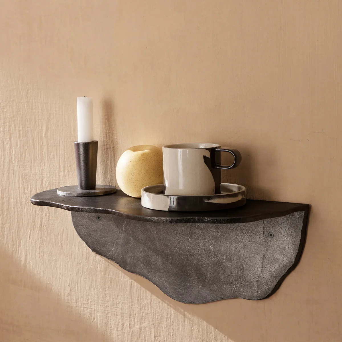 Étagère Fracture Aluminium Noirci