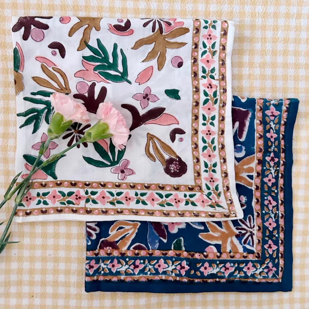 Foulard Matis Bleu - 50 cm