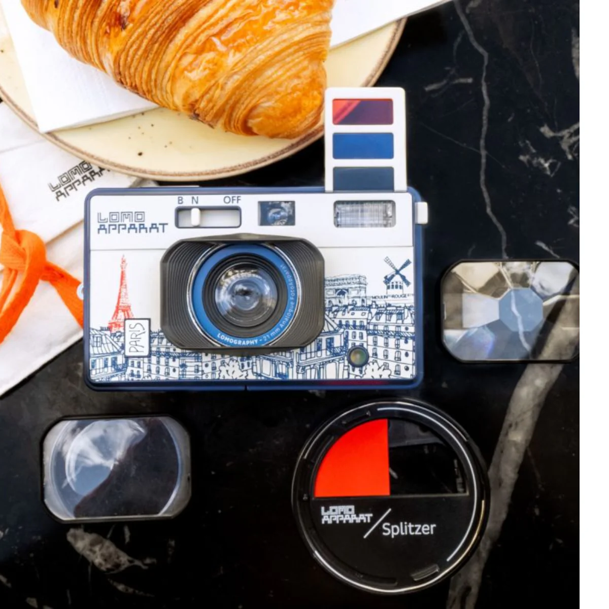 Lomoapparat 21mm Paris Edition