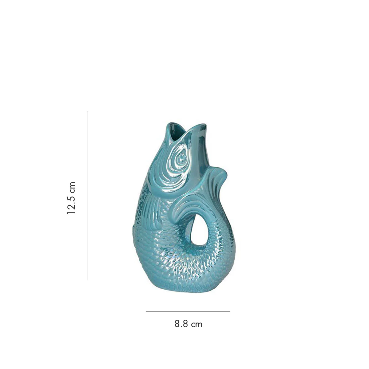 Vase Monsieur Carafon Fish - Rainbow Ocean