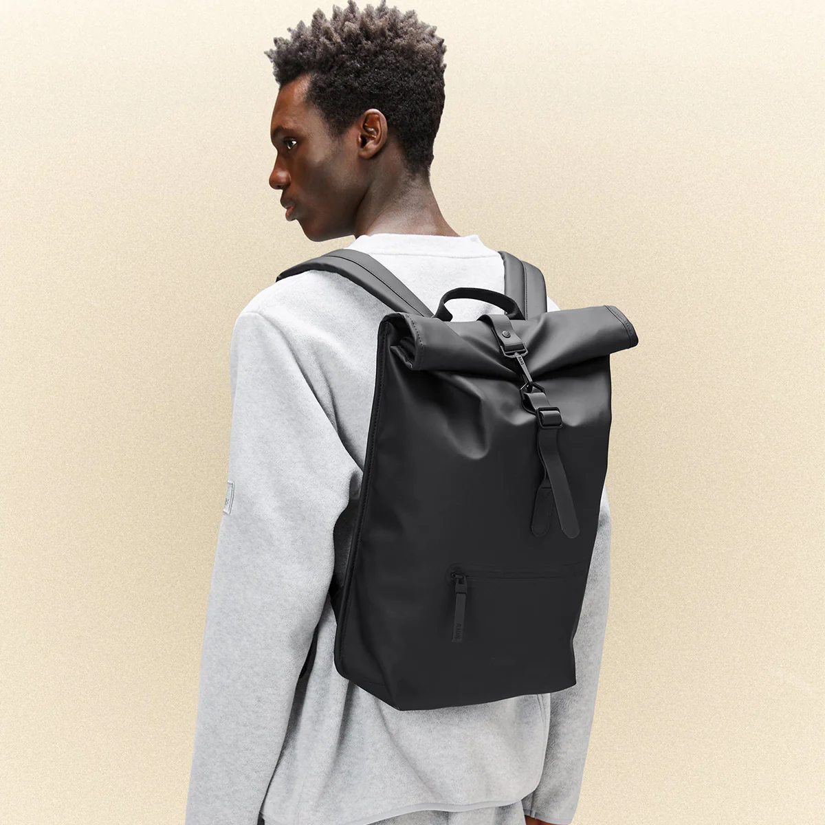 Sac à dos Rolltop Rucksack AW23 - Noir