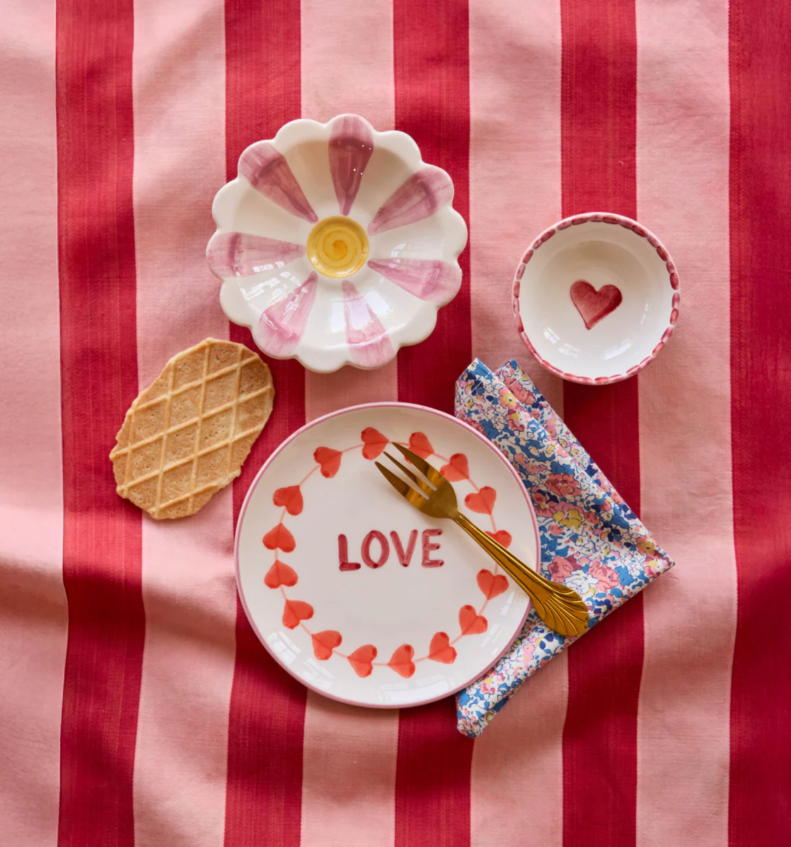 Bol dipping Heart en céramique