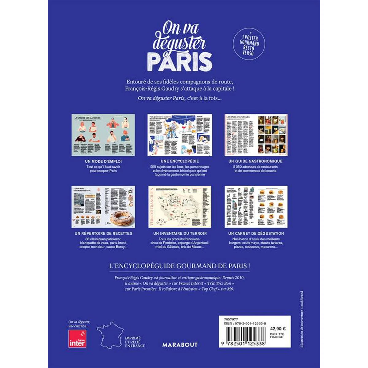 Livre On Va Déguster Paris - Marabout